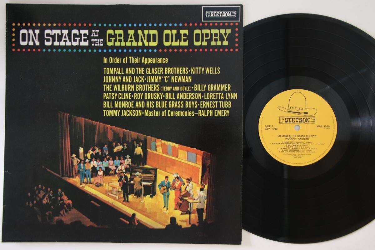LP Record VARIOUS - On Stage At The Grand Ole Opry HAT3010 STETSON UK Country Used
LP Record VARIOUS - On Stage At The Grand Ole Opry HAT3010 STETSON UK Country Used