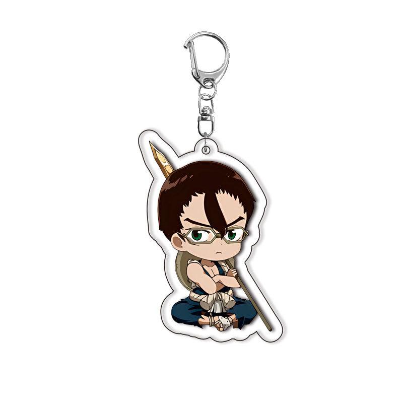 Cartoon Ishigami Senkuu Kohaku Chrome Anime Acrylic Keychain Ornament Kawaii Students Backpack Ring Accessories Charm Gifts Toys about 5cm
Cartoon Ishigami Senkuu Kohaku Chrome Anime Acrylic Keychain Ornament Kawaii Students Backpack Ring Accessories Charm Gifts Toys about 5cm