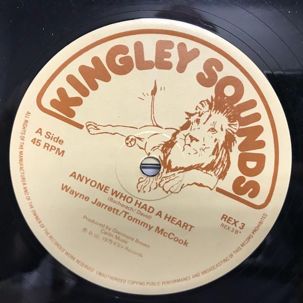 12inch Record WAYNE JARRETT / TOMMY MCCOOK / GLEN - Anyone Who Had A Heart / Youth Man REX3 Kingley Sounds 1979 UK Reggae, Ska & Dub Used
12inch Record WAYNE JARRETT / TOMMY MCCOOK / GLEN - Anyone Who Had A Heart / Youth Man REX3 Kingley Sounds 1979 UK Reggae, Ska & Dub Used
