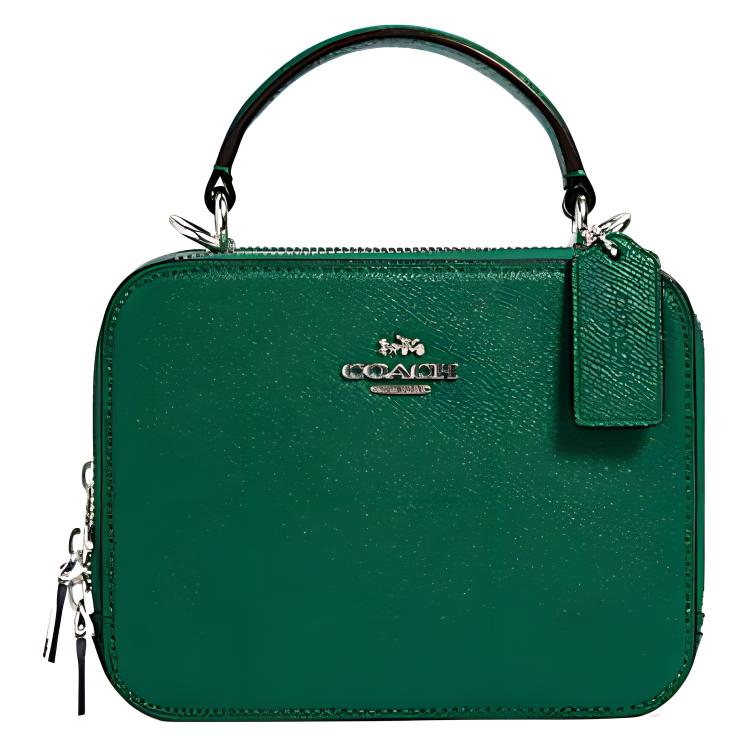 Coach Box Crossbody 18 Chain Leather Small Square Bag Women Crossbody Bags Dark-Green C2872-SVGN Basic Set (Bag+Dust Bag)
Coach Box Crossbody 18 Chain Leather Small Square Bag Women Crossbody Bags Dark-Green C2872-SVGN Basic Set (Bag+Dust Bag)