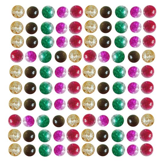 100Pcs DIY Craft Tool Multicolor Crack Crystal Glass Beads Jewelry Accessories тёмно-синий
100Pcs DIY Craft Tool Multicolor Crack Crystal Glass Beads Jewelry Accessories тёмно-синий
