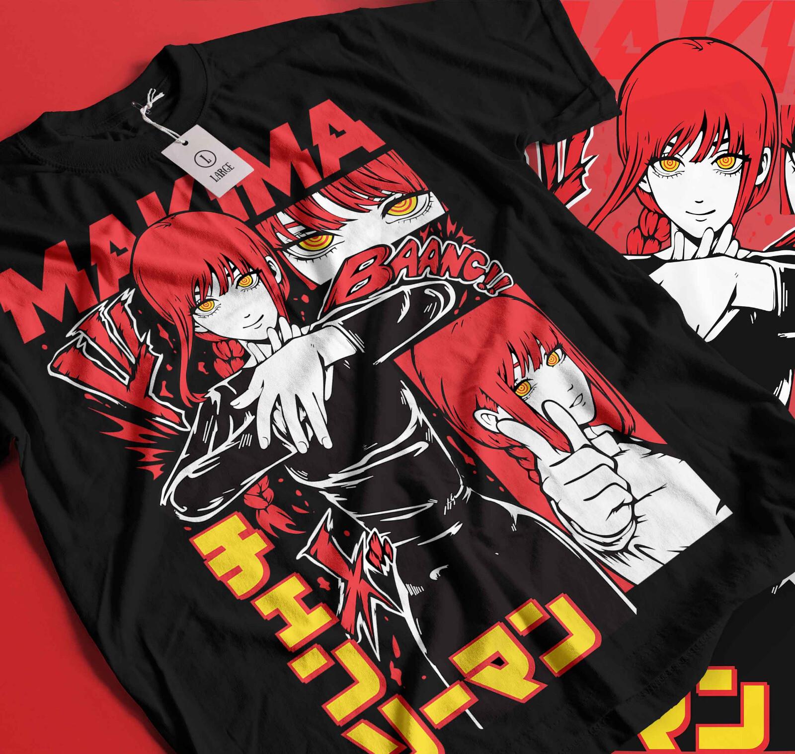 Chainsaw Man Makima T-Shirt Mens Womens Tees Top Pochita,Anime All Size Black,chainsaw man power 430 M
Chainsaw Man Makima T-Shirt Mens Womens Tees Top Pochita,Anime All Size Black,chainsaw man power 430 M