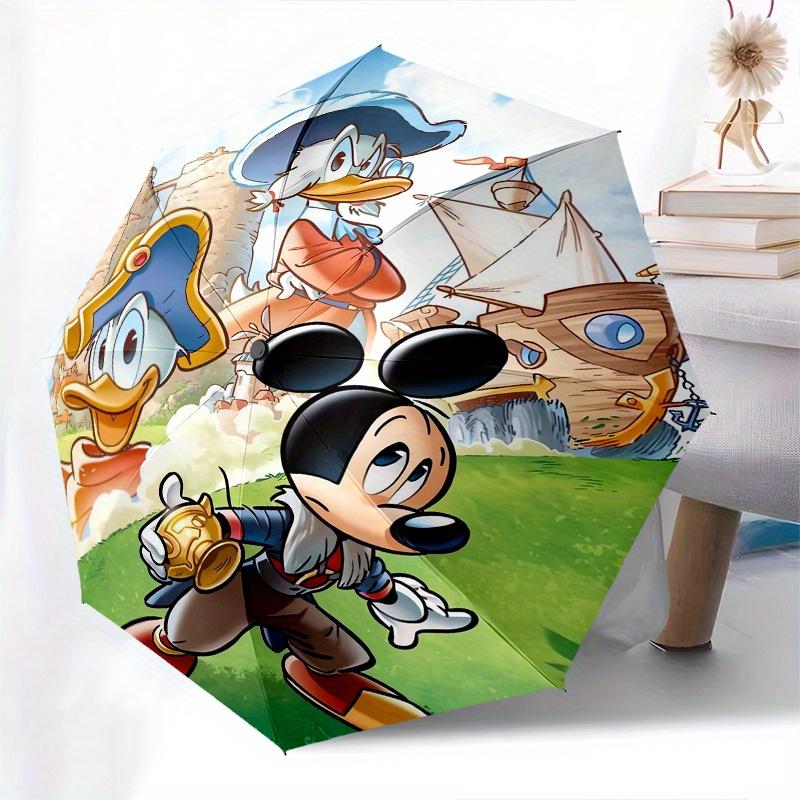 Mickey Mouse & Donald Duck Automatic Opening and Closing Umbrella - Small Umbrella Suitable for Various Occasions, Portable 3-Fold Small Umb
Mickey Mouse & Donald Duck Automatic Opening and Closing Umbrella - Small Umbrella Suitable for Various Occasions, Portable 3-Fold Small Umb