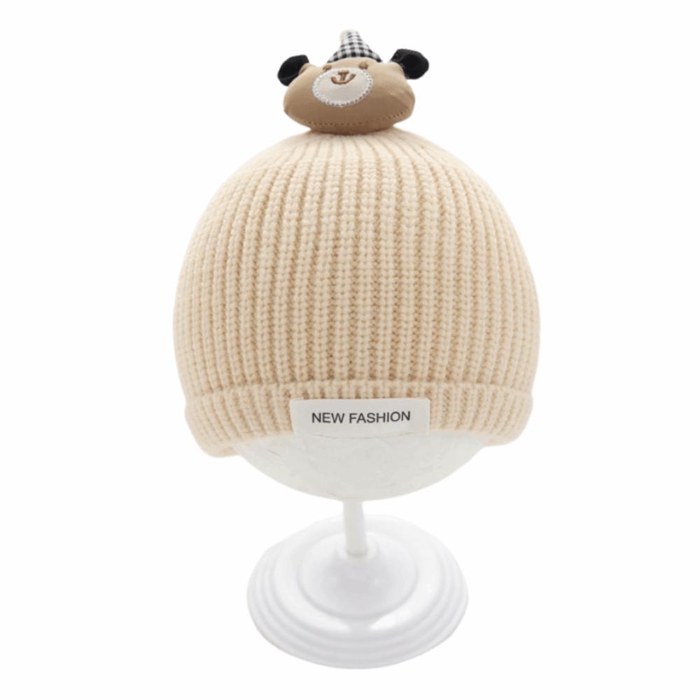 Cold-Resistant Winter Baby Crochet Hat Cartoon Bear Kids Ear Protection Hat Infant Wear бежевый
Cold-Resistant Winter Baby Crochet Hat Cartoon Bear Kids Ear Protection Hat Infant Wear бежевый
