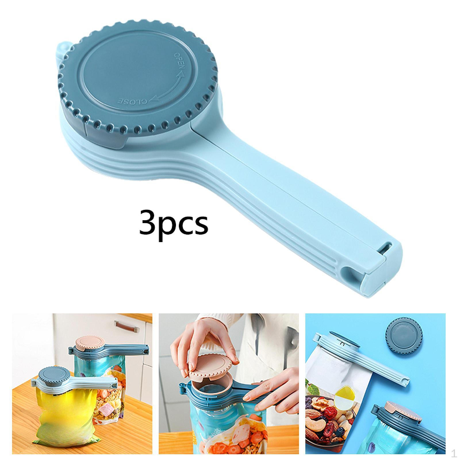 3 шт. зажимов для еды с носиком для запечатывания пакетов, подходят для хлопьев и закусок светло-синий
3 шт. зажимов для еды с носиком для запечатывания пакетов, подходят для хлопьев и закусок светло-синий