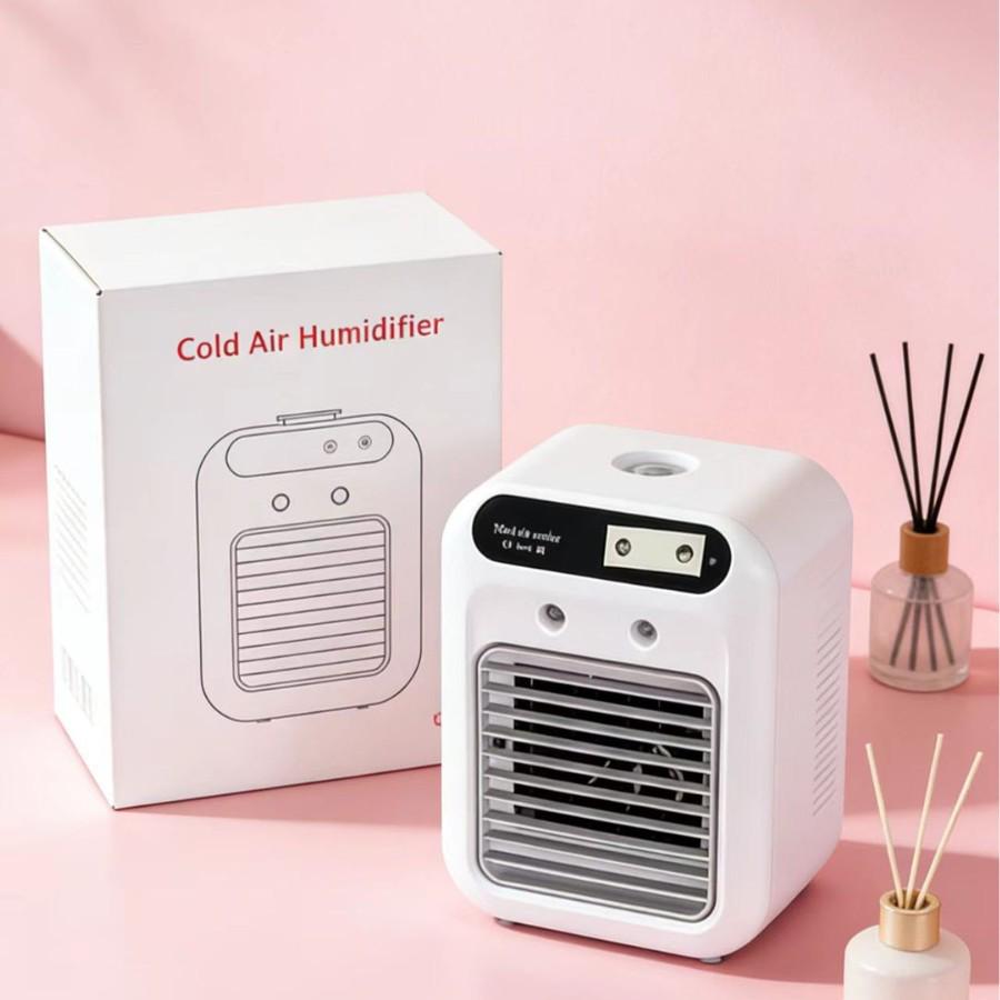 USB Rechargeable Mini Cool Mist Fan for Home, Dorm, and Office 16.4*11.4*21.4 cm білий
USB Rechargeable Mini Cool Mist Fan for Home, Dorm, and Office 16.4*11.4*21.4 cm білий