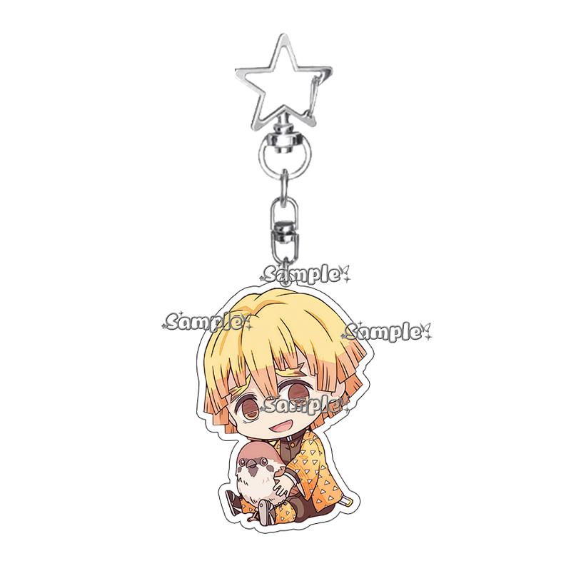 Q Version Acrylic Self Tanjiro Kamado Nezuko Tsuyuri Kanawo Peripheral Keychain Anime Pendant Double-sided Printing Key Ring about 5cm
Q Version Acrylic Self Tanjiro Kamado Nezuko Tsuyuri Kanawo Peripheral Keychain Anime Pendant Double-sided Printing Key Ring about 5cm