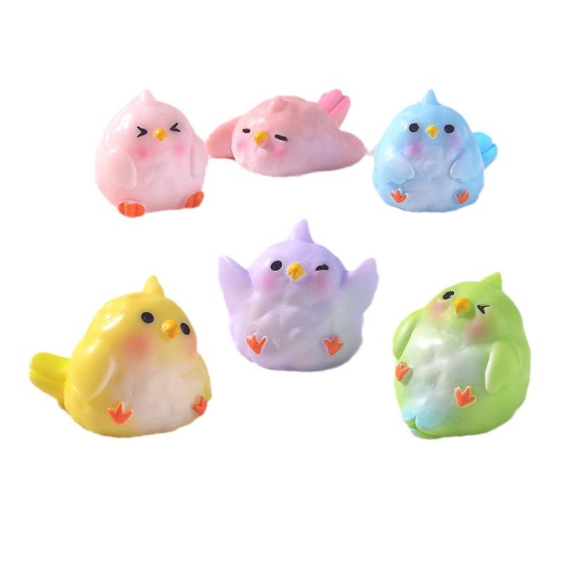 6Pcs Cartoon parrot Statue DIY Crafts Car Ornament Miniature Bird Figurines Dollhouse Decoration Resin Mini Animals Figurine
6Pcs Cartoon parrot Statue DIY Crafts Car Ornament Miniature Bird Figurines Dollhouse Decoration Resin Mini Animals Figurine