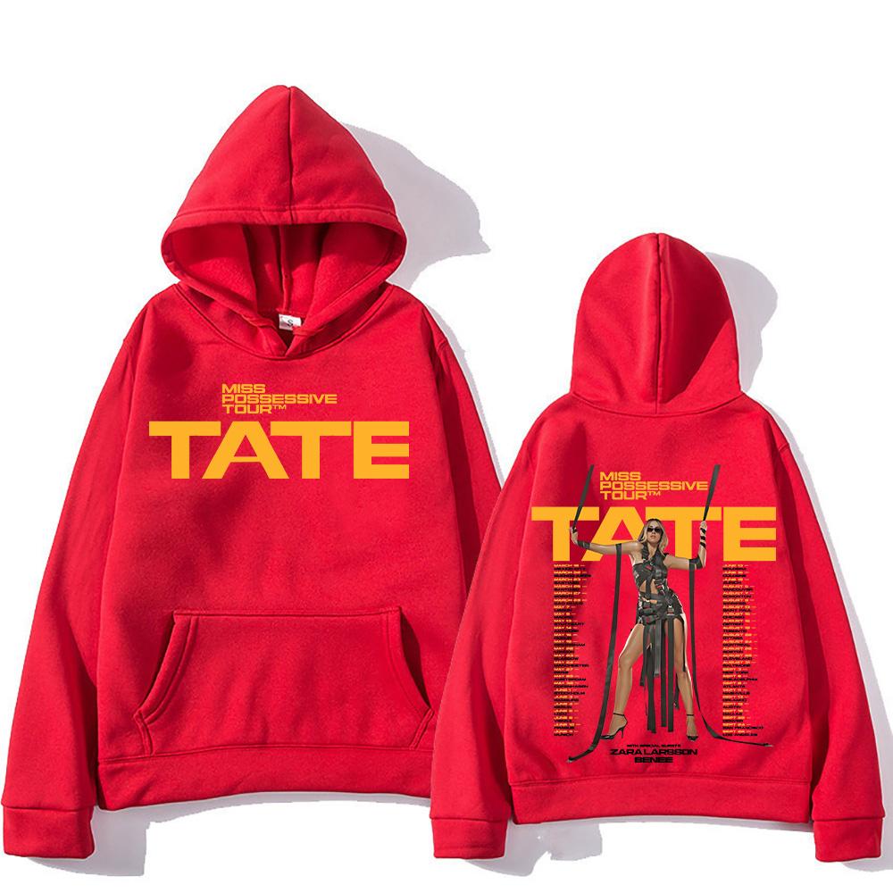 Tate McRae Miss Possessive Tour Hoodies Men Women Fashion Oversized Sweatshirts Autumn Winter Trendy Pullovers Y2K Two Sides Casual Hoody XXXL сірий
Tate McRae Miss Possessive Tour Hoodies Men Women Fashion Oversized Sweatshirts Autumn Winter Trendy Pullovers Y2K Two Sides Casual Hoody XXXL сірий