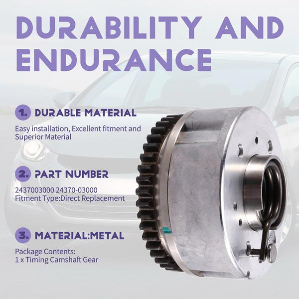 Hyundai Elantra Timing Gear 24370-03000 Compatible Part 2437003000 none
Hyundai Elantra Timing Gear 24370-03000 Compatible Part 2437003000 none