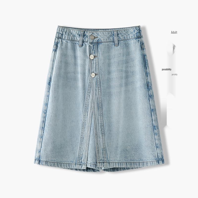 Летняя джинсовая юбка А-силуэта с высокой посадкой, светлой варки – средней длины, свободного кроя M (for 95-105 jin) синий
Летняя джинсовая юбка А-силуэта с высокой посадкой, светлой варки – средней длины, свободного кроя M (for 95-105 jin) синий