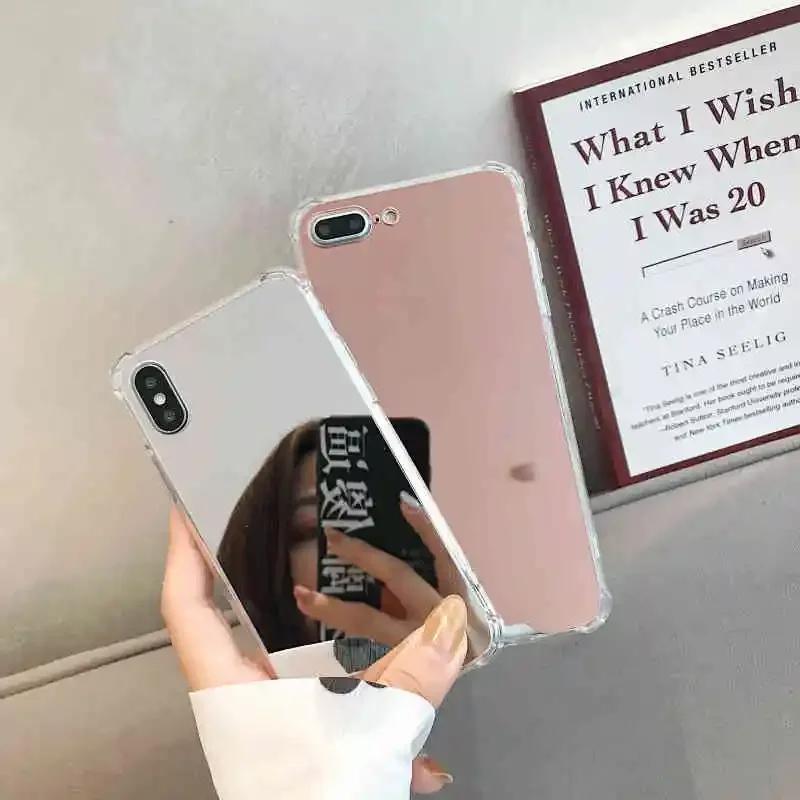 Зеркальный чехол для телефона с покрытием для iPhone 15 14 13 12 Mini 11 Pro XS Max XR X 8 7 Plus SE мягкий чехол-бампер из ТПУ T07 For iPhone 12
Зеркальный чехол для телефона с покрытием для iPhone 15 14 13 12 Mini 11 Pro XS Max XR X 8 7 Plus SE мягкий чехол-бампер из ТПУ T07 For iPhone 12