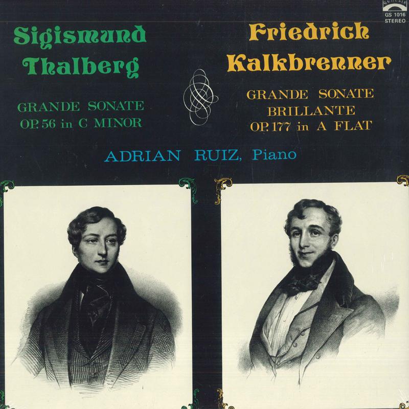 LP Record SIGISMUND THALBERG FRIEDRICH KALKB Grande Sonate Op. 56 In C Minor G GS1016 GENESIS 1972 US Classical Used
LP Record SIGISMUND THALBERG FRIEDRICH KALKB Grande Sonate Op. 56 In C Minor G GS1016 GENESIS 1972 US Classical Used