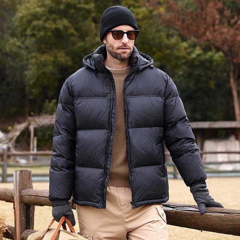 Men s thickened down jacket winter men s hooded winter outdoor trend windproof warm bread jacket youth jacket M
Men s thickened down jacket winter men s hooded winter outdoor trend windproof warm bread jacket youth jacket M