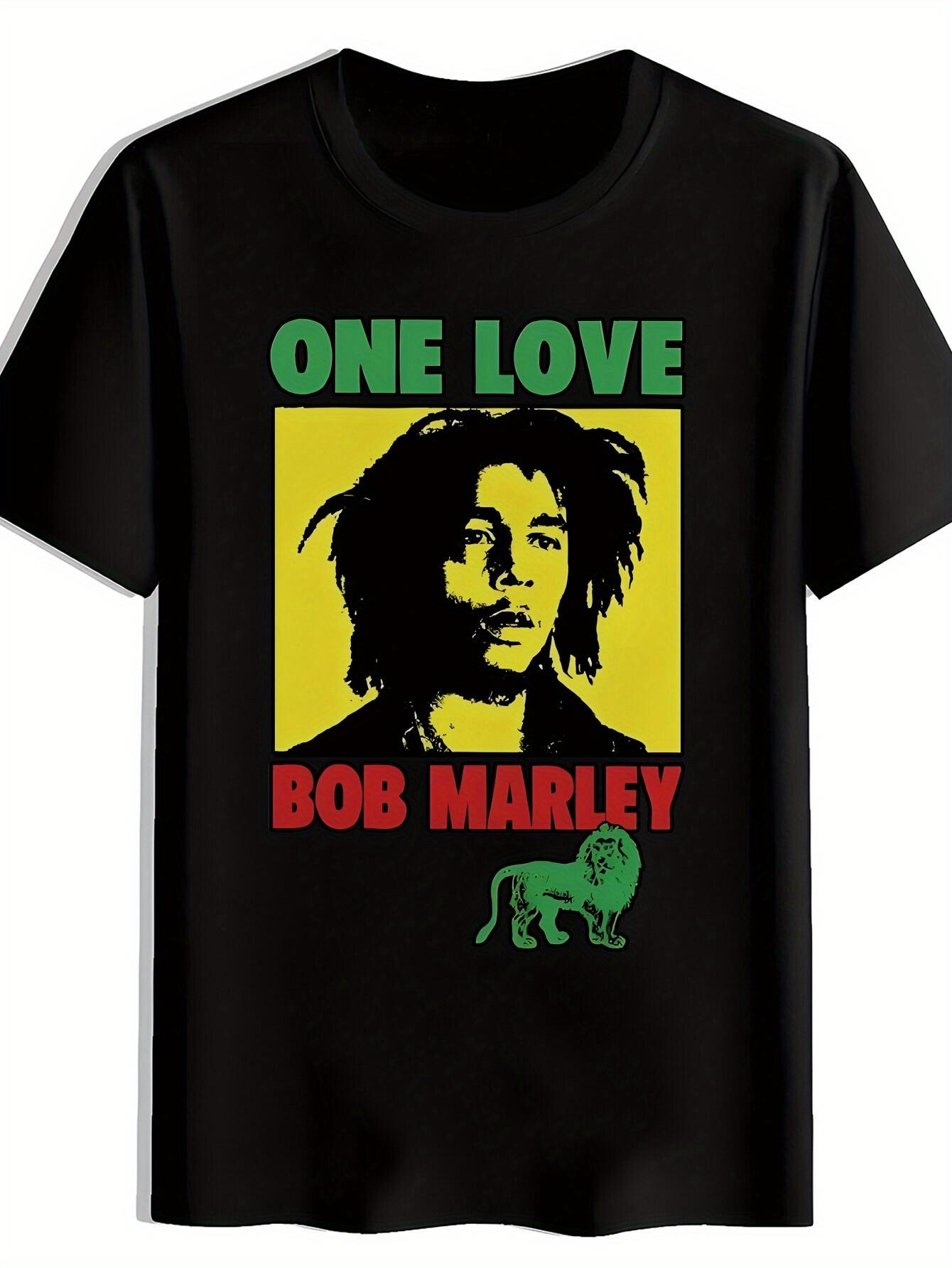 Black T-shirt Graphic Print - One Love Design L
Black T-shirt Graphic Print - One Love Design L