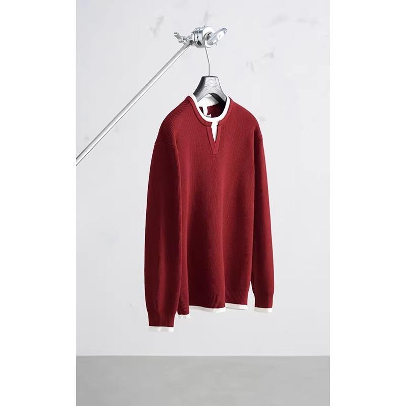 Men s Red Color-block Faux Two-Piece Sweater - New Year, Autumn/Winter Collection, Year of the Horse Edition 2XL червоний
Men s Red Color-block Faux Two-Piece Sweater - New Year, Autumn/Winter Collection, Year of the Horse Edition 2XL червоний