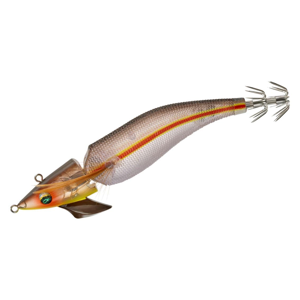 Daiwa Emeraldas Amorous Joint Squid Copper 2.5 Lure, Chameleon-Vitamin
Daiwa Emeraldas Amorous Joint Squid Copper 2.5 Lure, Chameleon-Vitamin