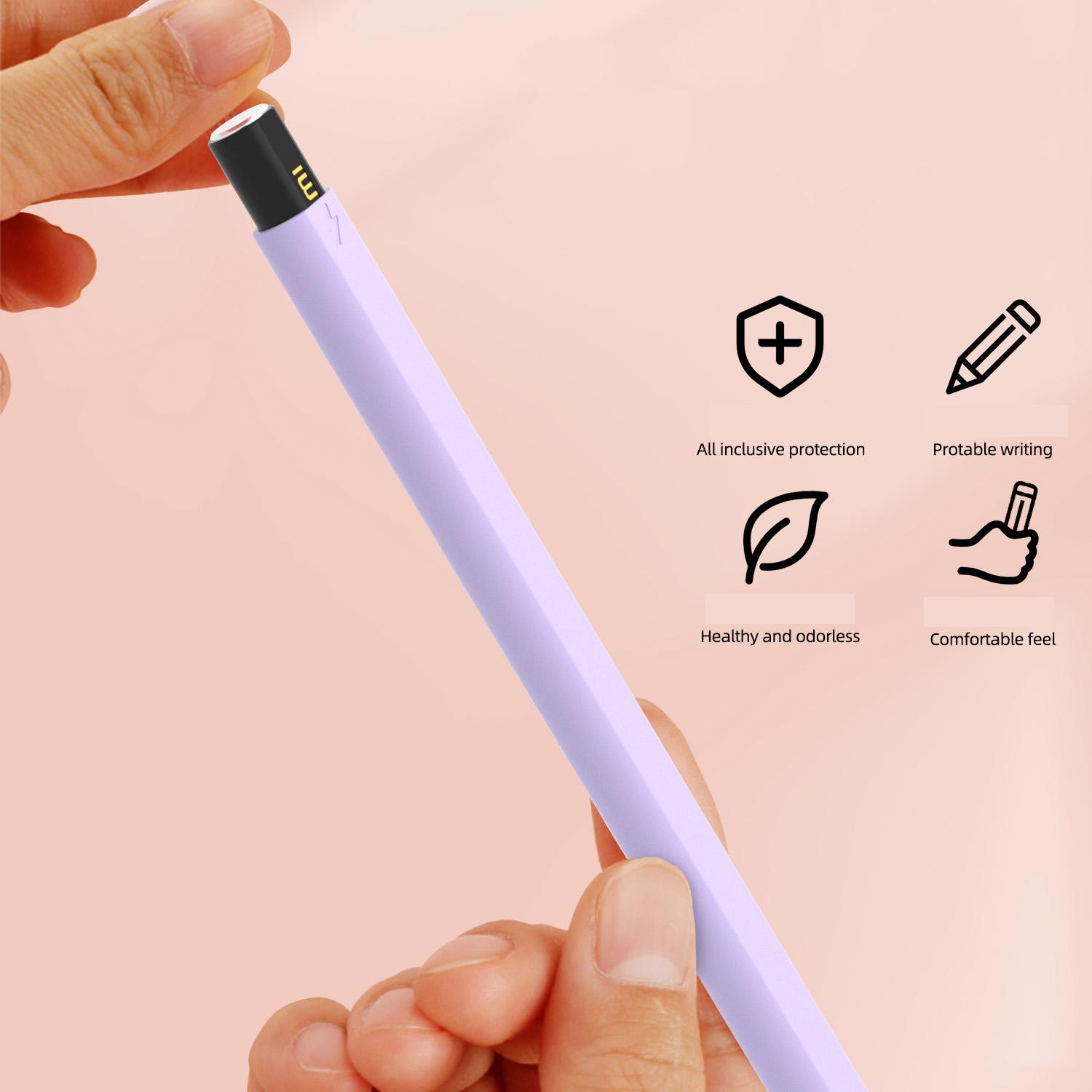 Для Xiaomi Smart Pen (3-е покоління) Захисний чохол контрастного кольору, чохол для стилуса з подвійними ковпачками для ручок Grey
Для Xiaomi Smart Pen (3-е покоління) Захисний чохол контрастного кольору, чохол для стилуса з подвійними ковпачками для ручок Grey