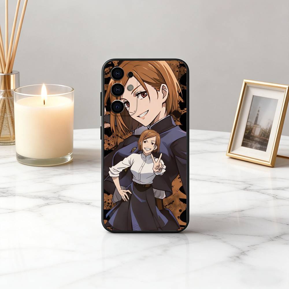 Jujut-su Nobara Kugisaki-NK K-Kaisen Phone Case For Samsung S25,S24,S21,S22,S23,S30,Ultra,S20,Plus,Fe,Soft Silicone Black Cover Samsung S24ULTRA
Jujut-su Nobara Kugisaki-NK K-Kaisen Phone Case For Samsung S25,S24,S21,S22,S23,S30,Ultra,S20,Plus,Fe,Soft Silicone Black Cover Samsung S24ULTRA