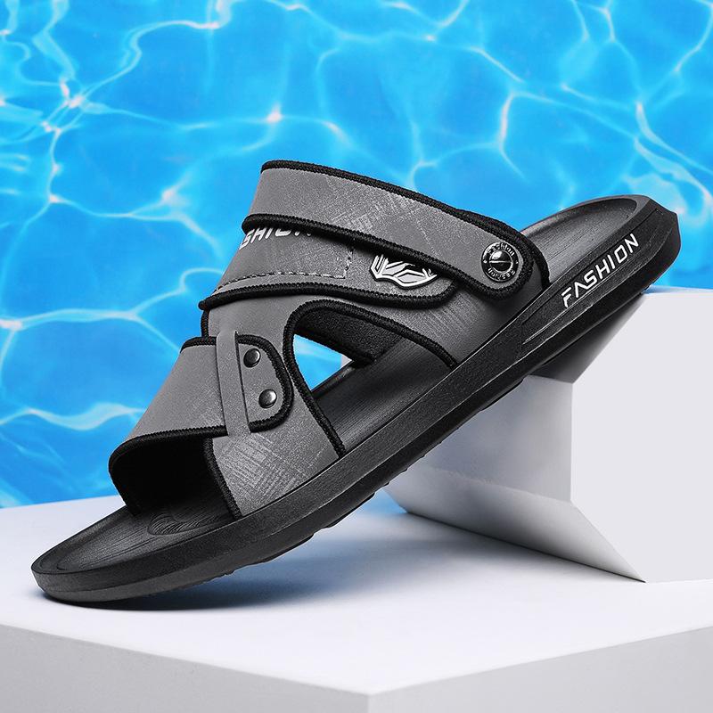 Sandals 2025 summer new fashion trend one-word slippers one-pedal wear-resistant casual beach shoes 44
Sandals 2025 summer new fashion trend one-word slippers one-pedal wear-resistant casual beach shoes 44