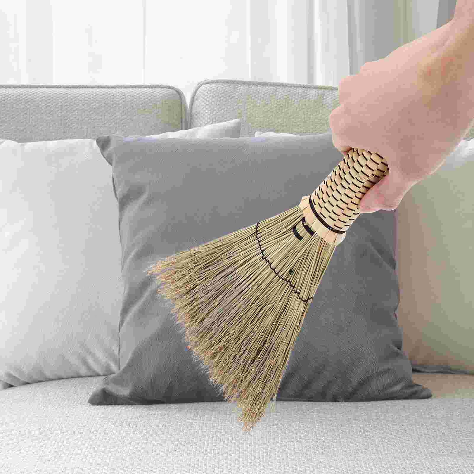 Handmade Straw Bed Sweep Small Cleaning Broom Woven Corn Household Mini Broom Desktop Dustpan Tool Supplies
Handmade Straw Bed Sweep Small Cleaning Broom Woven Corn Household Mini Broom Desktop Dustpan Tool Supplies