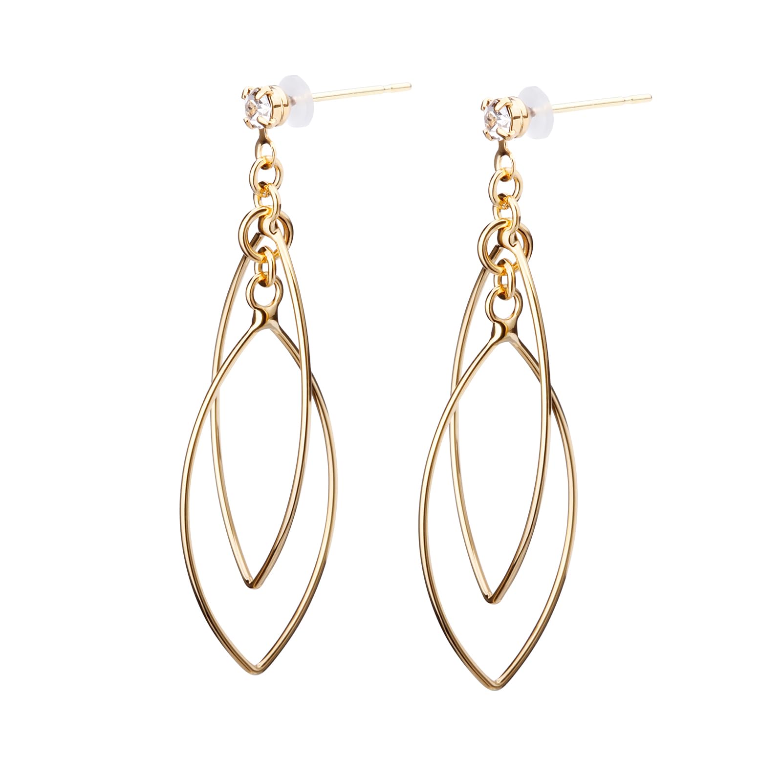 LOKUMI Made in 18K K18 Marquise Swing Nickel Earrings, Japan, Gold, Post, K18, Hypoallergenic, Earrings, Long, Women s, Simple, Stud, Swinging, Leaf,
LOKUMI Made in 18K K18 Marquise Swing Nickel Earrings, Japan, Gold, Post, K18, Hypoallergenic, Earrings, Long, Women s, Simple, Stud, Swinging, Leaf,