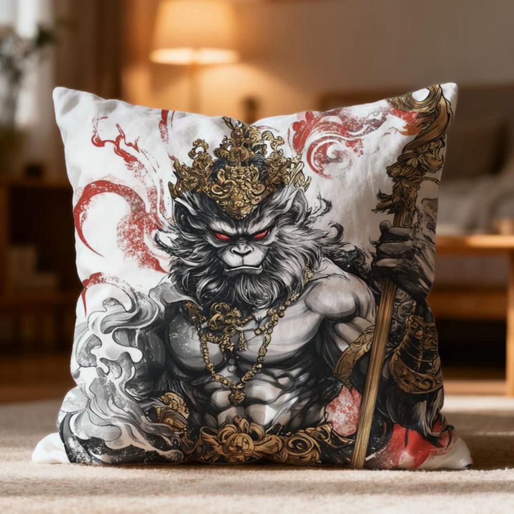 Popular B-BBlack Myth:Wukong Cushion Cover Soft Washable Pillow Case Multi-Scene for Couch Bed Travel Office Use 30cmx30cm
Popular B-BBlack Myth:Wukong Cushion Cover Soft Washable Pillow Case Multi-Scene for Couch Bed Travel Office Use 30cmx30cm