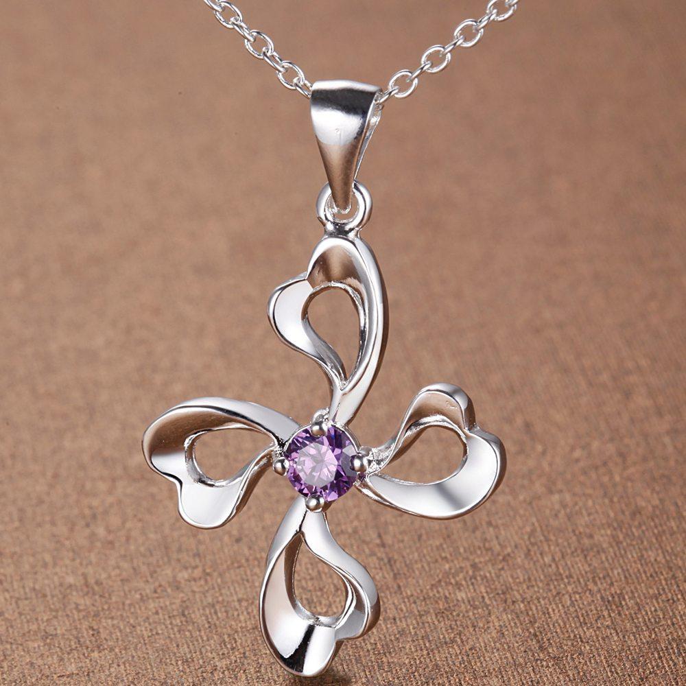 New 925 Sterling Silver Necklace Pendan Cross Beautiful For Women Exquisite Student Girlfriend Jewelry Accessories Wedding Gift
New 925 Sterling Silver Necklace Pendan Cross Beautiful For Women Exquisite Student Girlfriend Jewelry Accessories Wedding Gift