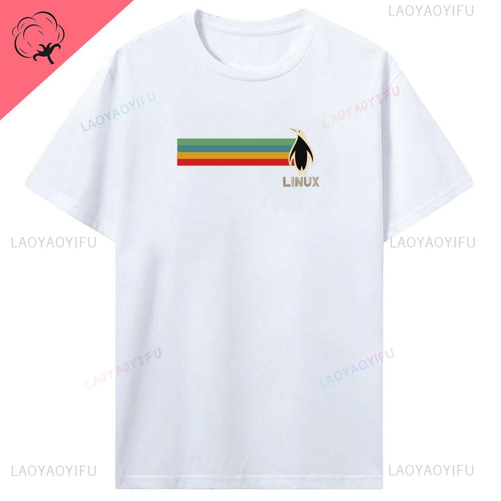 Unisex Linux Penguin Tshirt Premium Cotton Unisexs Clothing Leisure Harajuku Unisexga Tees Aesthetic TShirts Vintage Humor Streetwear S
Unisex Linux Penguin Tshirt Premium Cotton Unisexs Clothing Leisure Harajuku Unisexga Tees Aesthetic TShirts Vintage Humor Streetwear S
