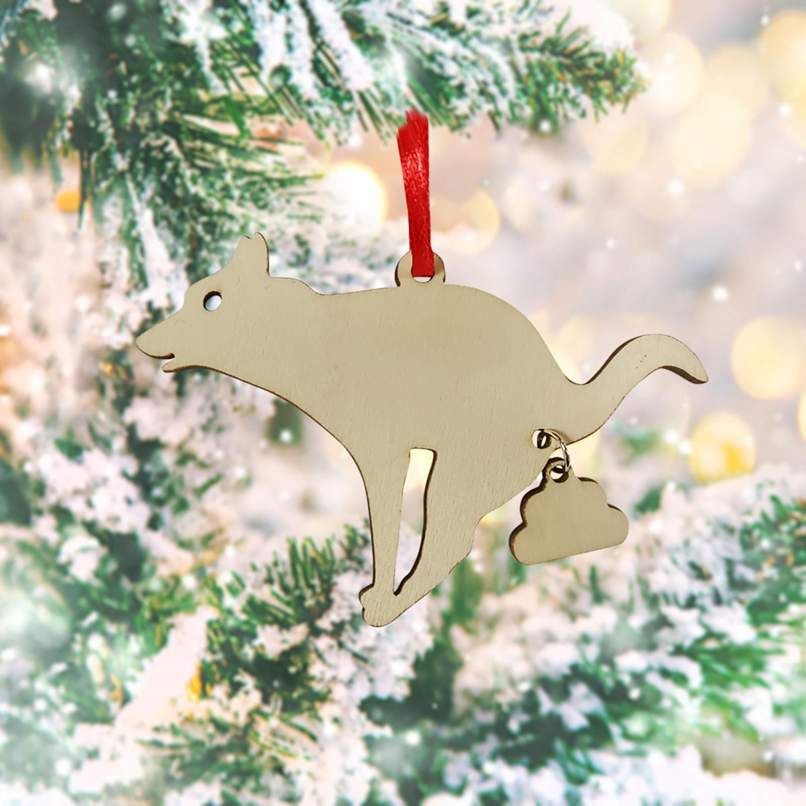 Рождественское украшение, забавный и запоминающийся деревянный кулон из природного газа с ремешком, украшение для рождественской елки One Size
Рождественское украшение, забавный и запоминающийся деревянный кулон из природного газа с ремешком, украшение для рождественской елки One Size