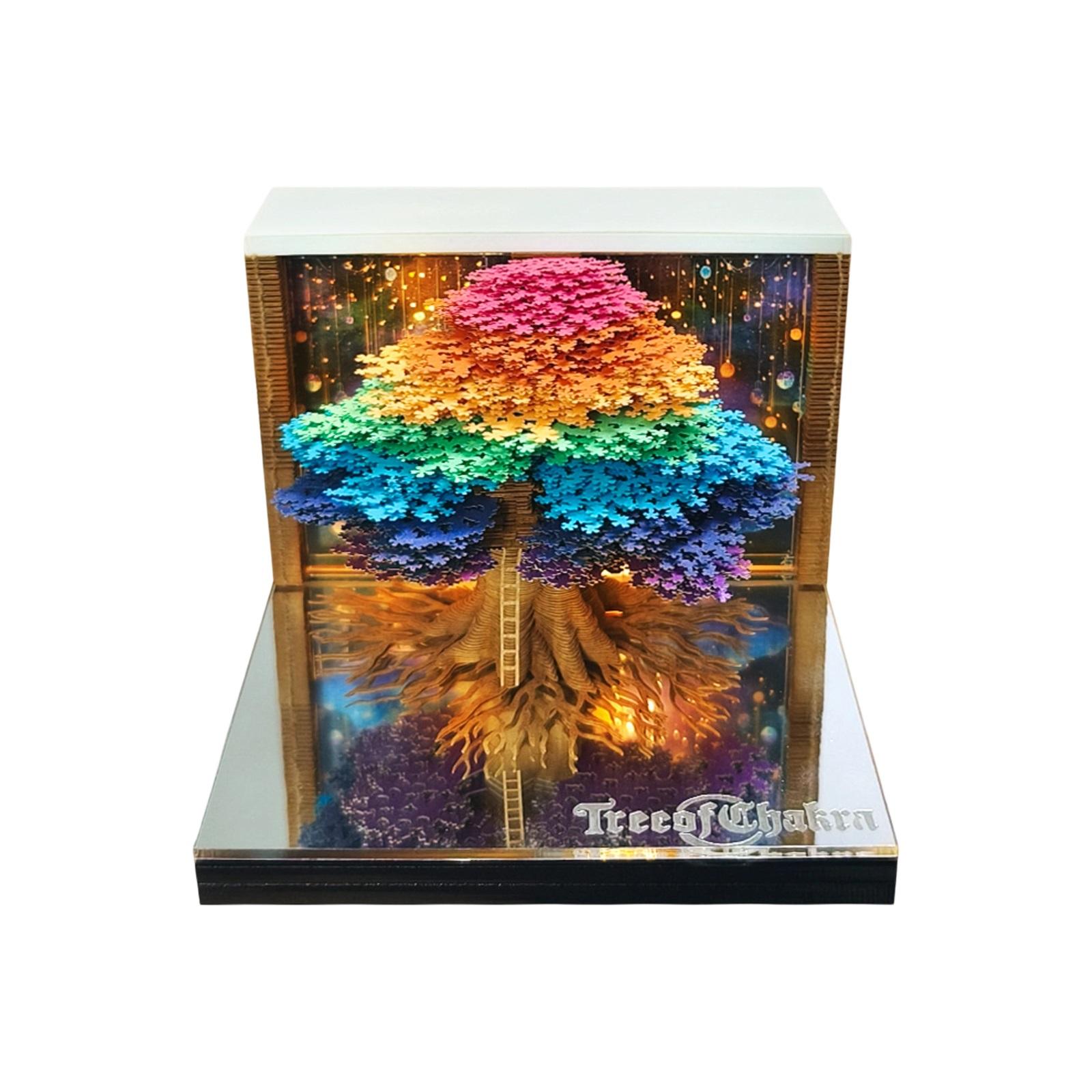 3D Paper Sculpture Perpetual Desk Calendar Tree of Chakra Desktop Decoration Suitable for Home Office Use with Detailed Layered Design and Sturdy Base One Size
3D Paper Sculpture Perpetual Desk Calendar Tree of Chakra Desktop Decoration Suitable for Home Office Use with Detailed Layered Design and Sturdy Base One Size