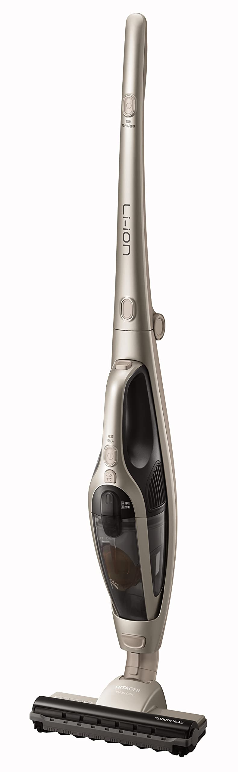 Hitachi Vacuum Cleaner Cordless Stick Cleaner Freestanding Structure N Champagne Gold Normal Self-propelled PV-B200H
Hitachi Vacuum Cleaner Cordless Stick Cleaner Freestanding Structure N Champagne Gold Normal Self-propelled PV-B200H