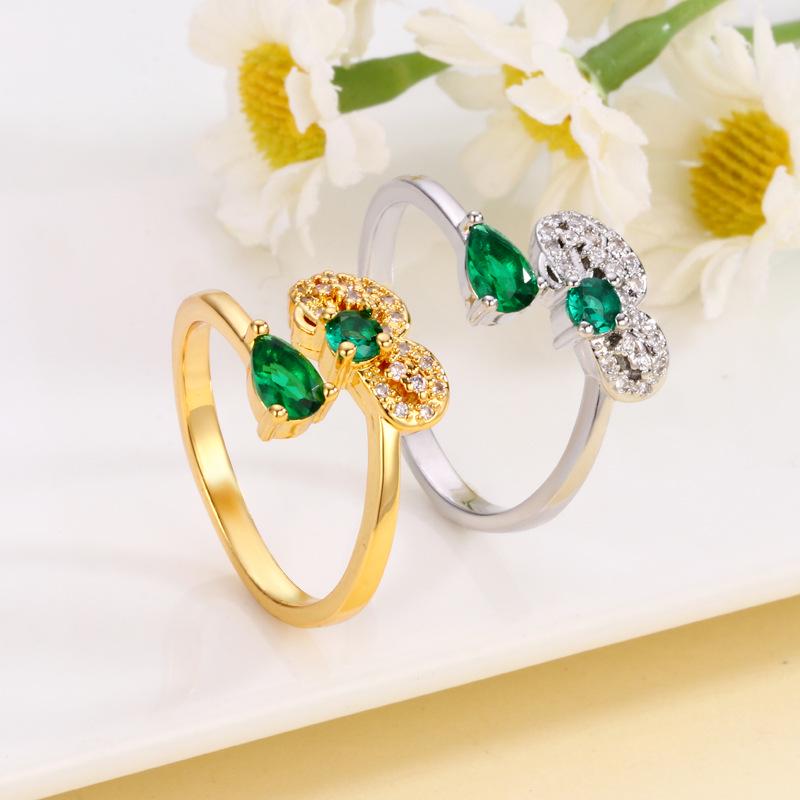 Emerald Zircon Butterfly Ring - High-End Elegant Women s Fashion Jewelry Adjustable
Emerald Zircon Butterfly Ring - High-End Elegant Women s Fashion Jewelry Adjustable