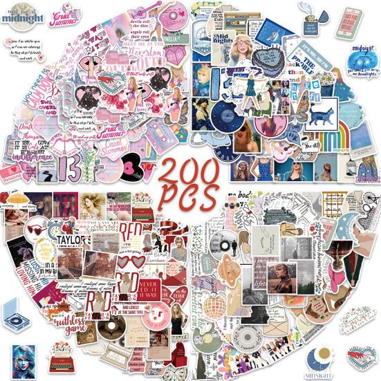 200Pcs/Set Popular Women Singer Sticker Self-adhesive Waterproof PVC DIY Phone Cover Cup Luggage Skateboard Laptop Scrapbook Graffiti Decal Kit
200Pcs/Set Popular Women Singer Sticker Self-adhesive Waterproof PVC DIY Phone Cover Cup Luggage Skateboard Laptop Scrapbook Graffiti Decal Kit