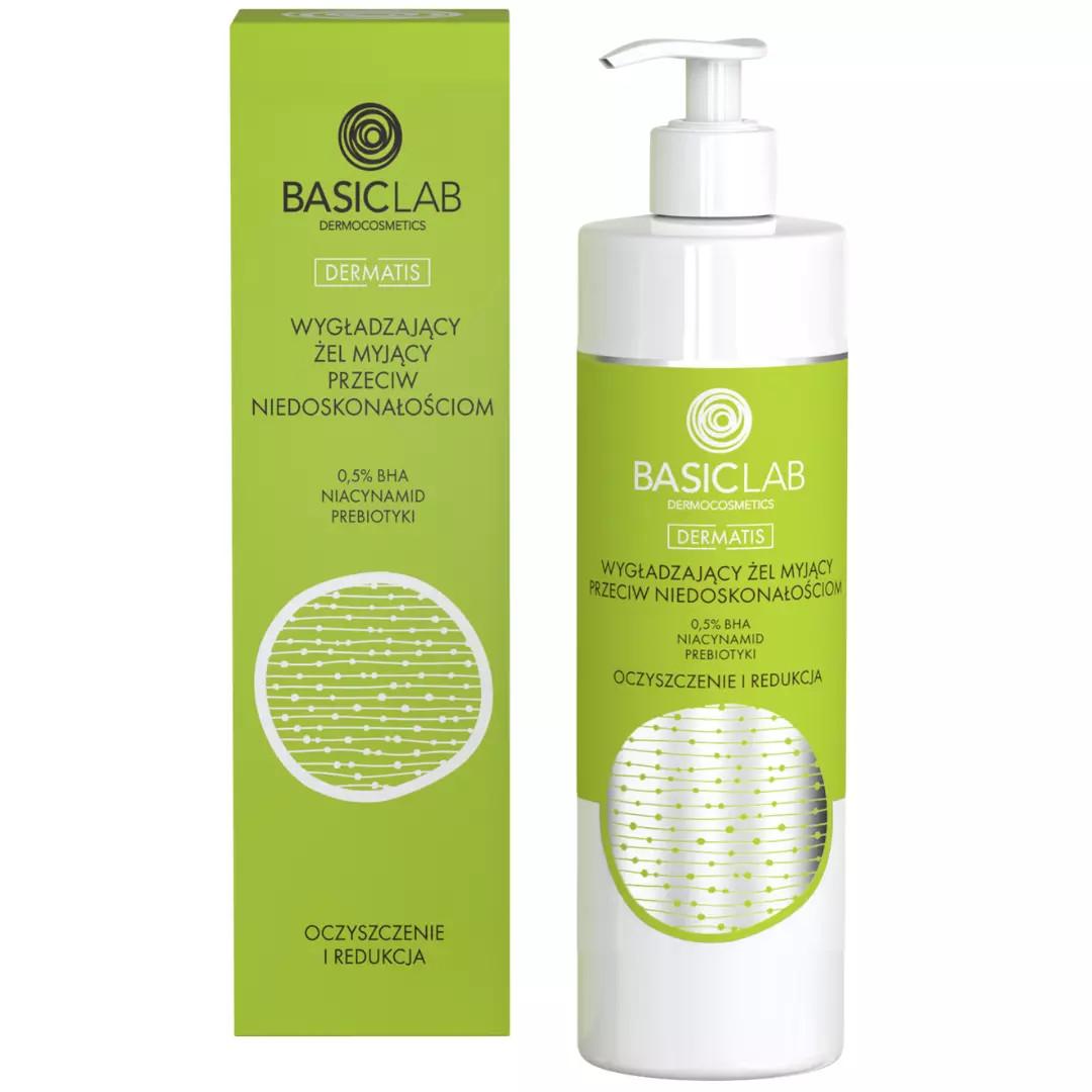 Basiclab - Smoothing anti-imperfection cleansing gel with 0.5% bha, 300 ml 
Basiclab - Smoothing anti-imperfection cleansing gel with 0.5% bha, 300 ml