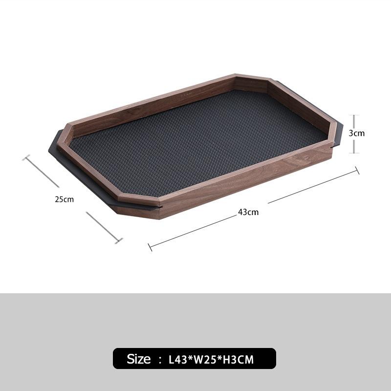 Walnut Wood Storage Tray Luxury Decorative Trays Minimalist Storage Plates Multifunctional Perfume Jewelry Plate Home Organizer чорний
Walnut Wood Storage Tray Luxury Decorative Trays Minimalist Storage Plates Multifunctional Perfume Jewelry Plate Home Organizer чорний