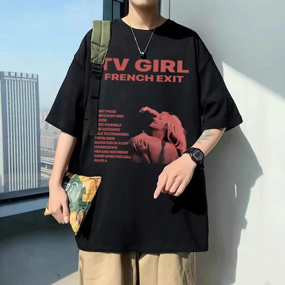 Лидер продаж Cults TV Girl French Exit футболка с рисунком с коротким рукавом унисекс женская мода футболки в стиле Харадзюку унисекс негабаритная футболка в стиле хип-хоп
Лидер продаж Cults TV Girl French Exit футболка с рисунком с коротким рукавом унисекс женская мода футболки в стиле Харадзюку унисекс негабаритная футболка в стиле хип-хоп