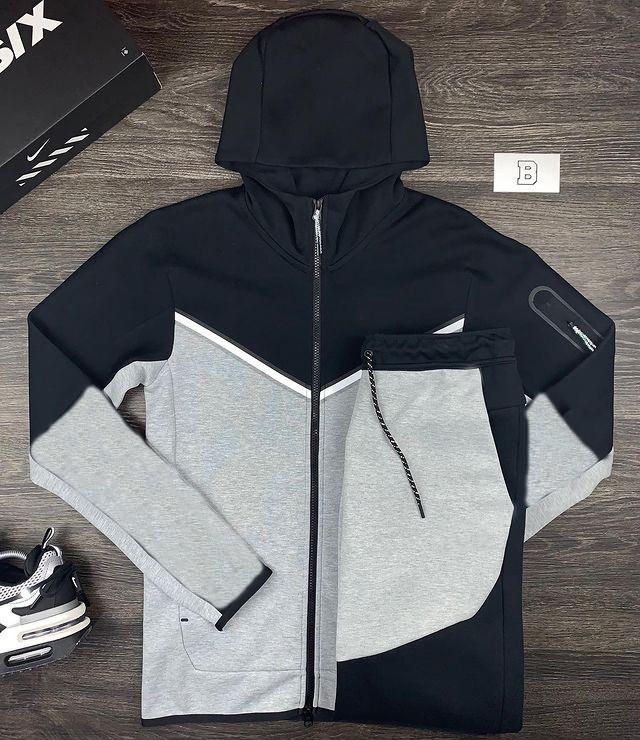 Мужской спортивный костюм 2026 NK Hook с цветовыми блоками, худи и брюки на молнии Double Extra Large
Мужской спортивный костюм 2026 NK Hook с цветовыми блоками, худи и брюки на молнии Double Extra Large