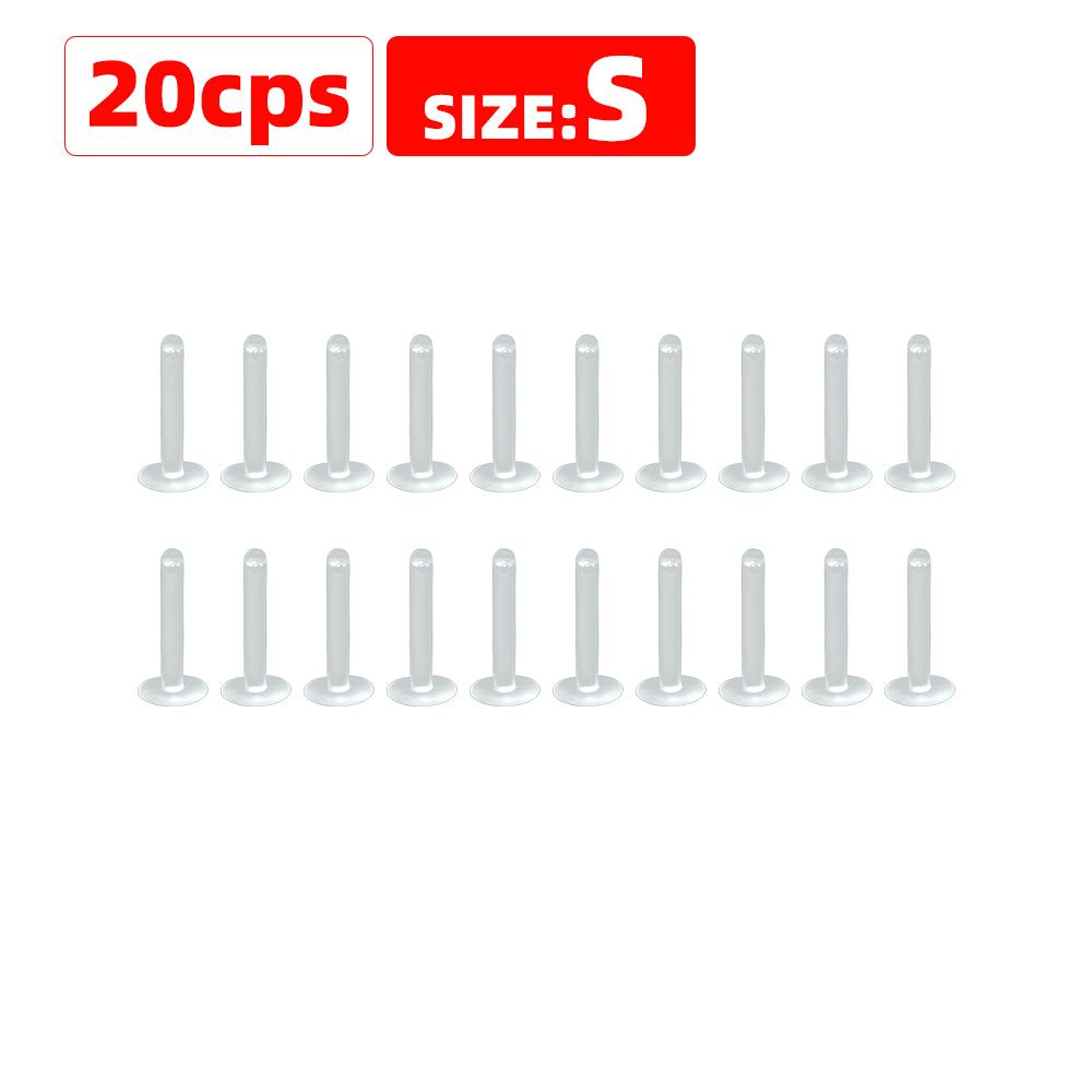 20pcs Clear Carp Fishing Bait Stops, Luncheon Meat Bait Holder Fishing Terminal Tackle Accessories
20pcs Clear Carp Fishing Bait Stops, Luncheon Meat Bait Holder Fishing Terminal Tackle Accessories