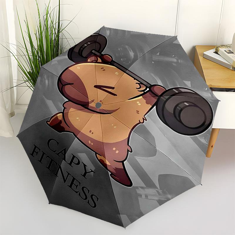 Capybara Themed Travel Umbrella-8 Ribs Automatic Opening and Closing, Portable Folding Design, Compact and Stylish Umbrella Suitable for Out
Capybara Themed Travel Umbrella-8 Ribs Automatic Opening and Closing, Portable Folding Design, Compact and Stylish Umbrella Suitable for Out