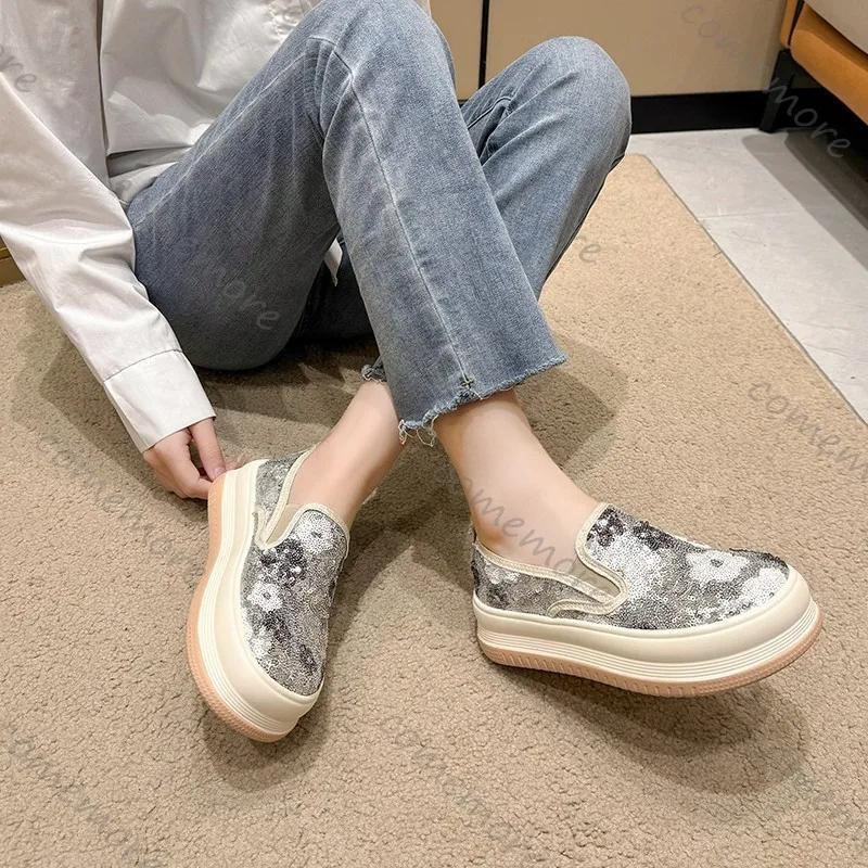 Comemore Spring and Autumn Multi-color Women Flats Casual Flowers Loafers Thick Soled Women s Slip-on Soft Soled Single Shoes 35
Comemore Spring and Autumn Multi-color Women Flats Casual Flowers Loafers Thick Soled Women s Slip-on Soft Soled Single Shoes 35
