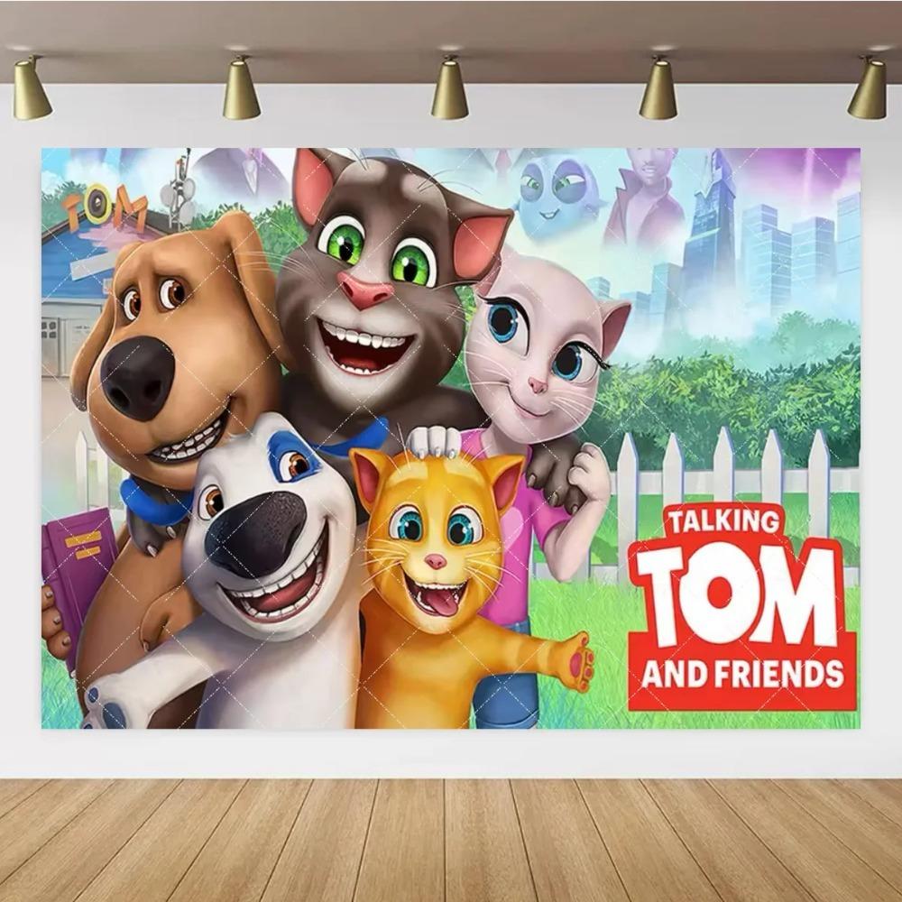 Мультяшний Talking Tom та Друзі Фон для Дитячого Дня Народження Фотографічний Фон Милий Постер з Котом Фото Реквізит Дитячий Подарунок 270X180CM коричневий
Мультяшний Talking Tom та Друзі Фон для Дитячого Дня Народження Фотографічний Фон Милий Постер з Котом Фото Реквізит Дитячий Подарунок 270X180CM коричневий