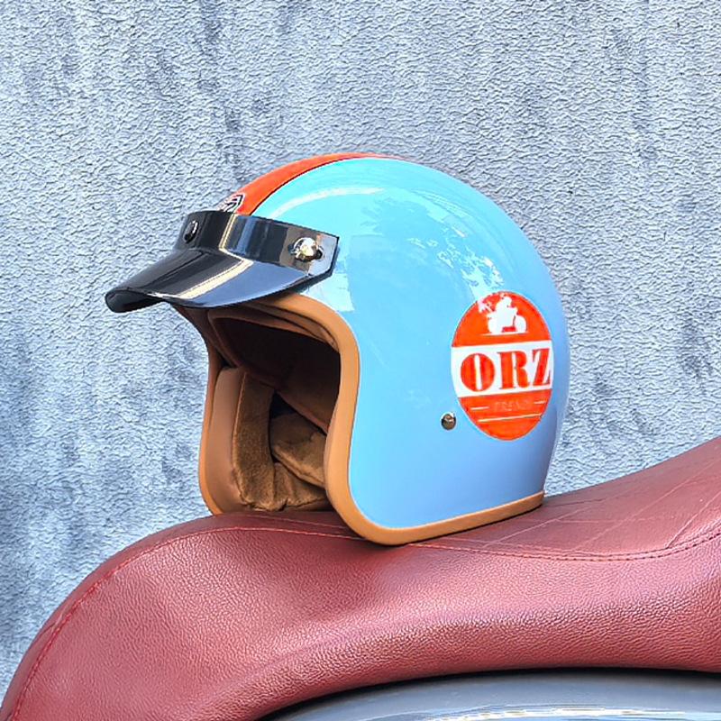 Gulf Oil Electric Motorcycle Vintage Helmet Cruise Hard Hat Men s and Women s Japanese Half Scallop Helmet M
Gulf Oil Electric Motorcycle Vintage Helmet Cruise Hard Hat Men s and Women s Japanese Half Scallop Helmet M