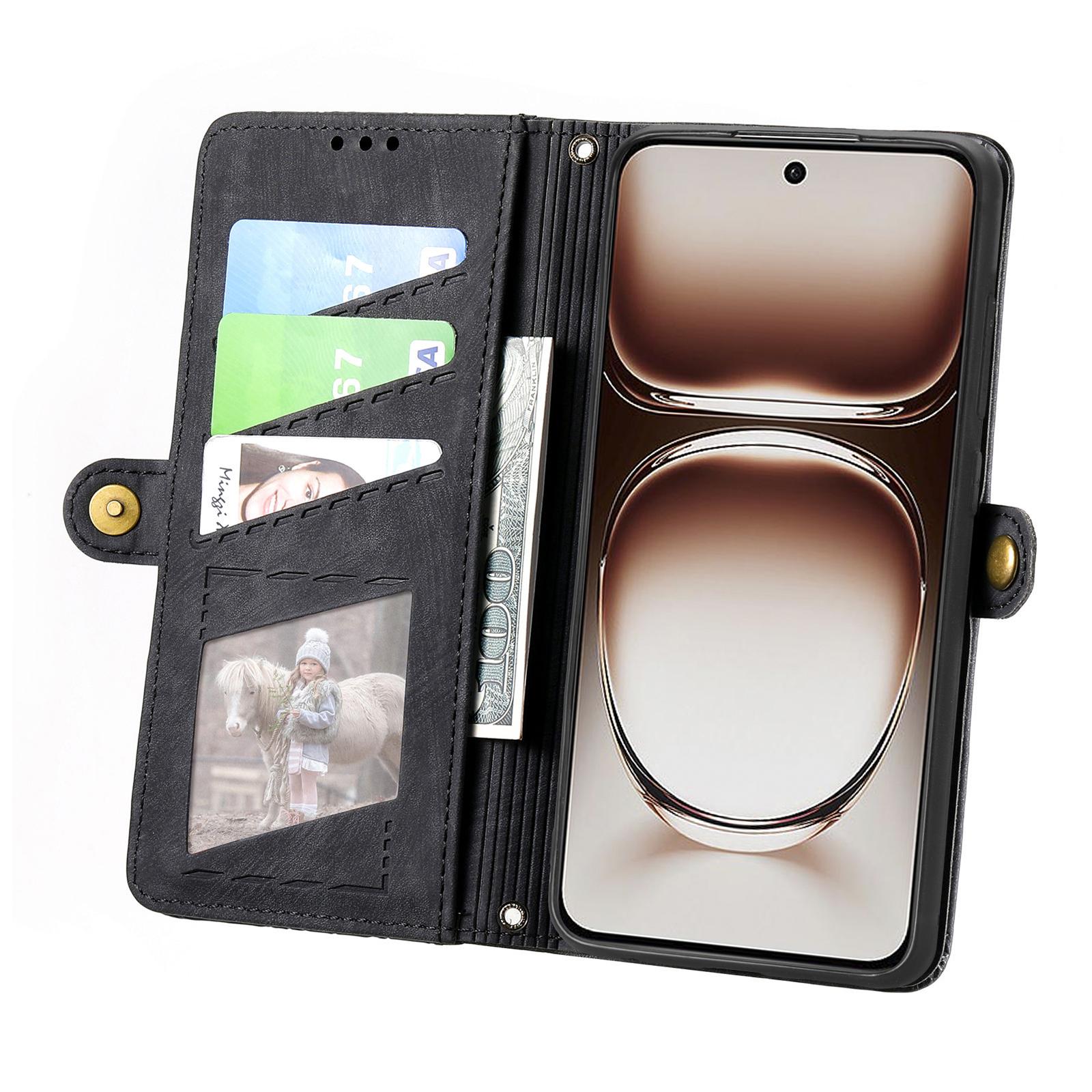 For Oppo Reno12 F 5G Zipper Wallet Case Geometry Lines Leather Phone Cover with Strap Black
For Oppo Reno12 F 5G Zipper Wallet Case Geometry Lines Leather Phone Cover with Strap Black