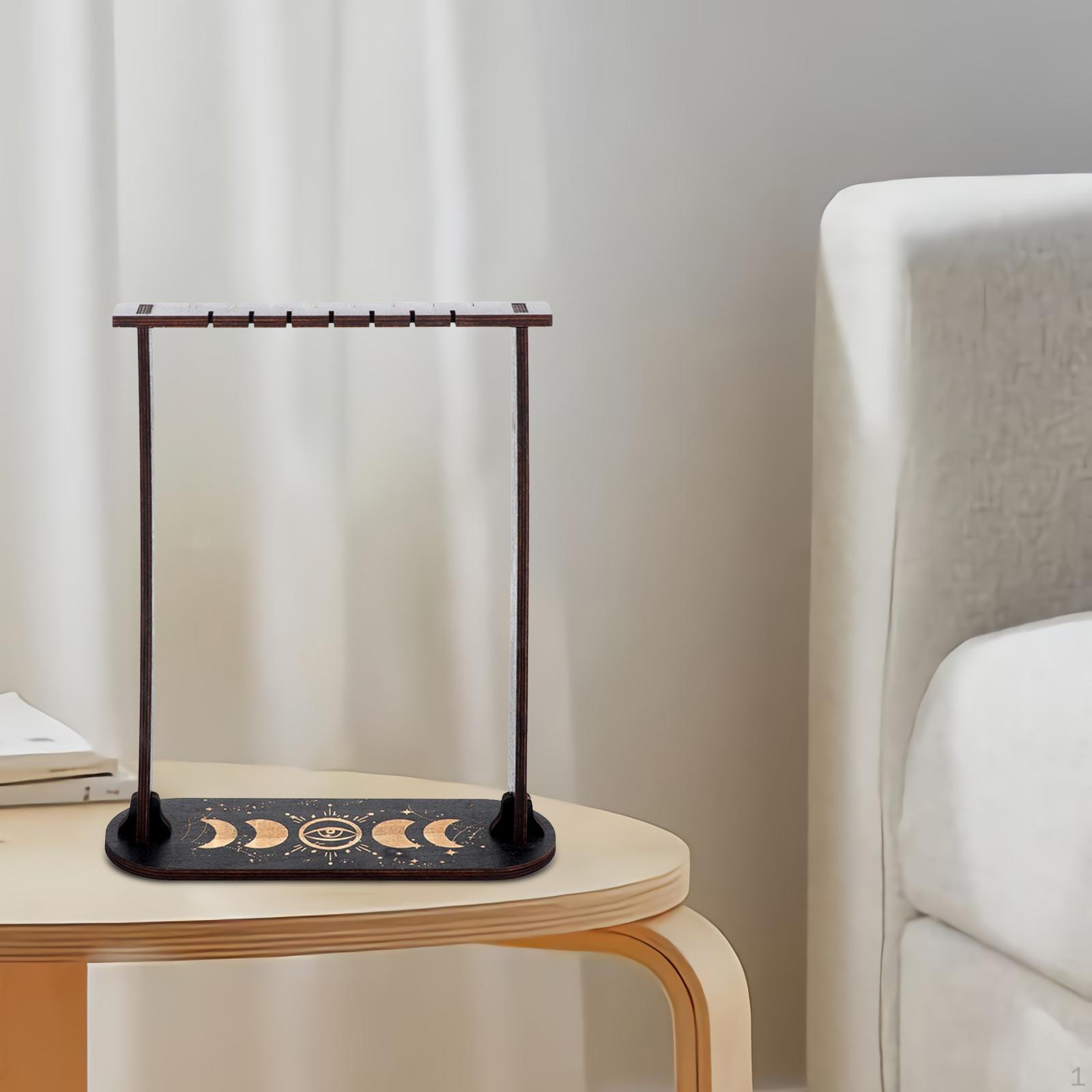 Crystal Display Stand Wooden Pendulum Jewelry Holder Decoration Collection Organizer Suitable for B
Crystal Display Stand Wooden Pendulum Jewelry Holder Decoration Collection Organizer Suitable for B