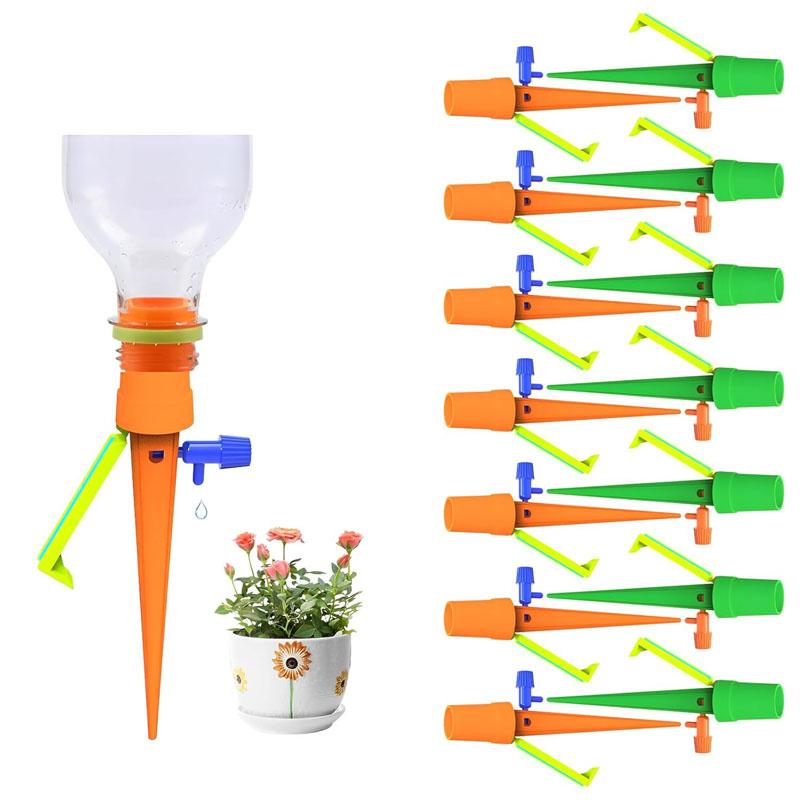 6/15Pcs Garden Automatic Water Bottle Drip Irrigation Device Self Watering Spikes Plant 6Pcs
6/15Pcs Garden Automatic Water Bottle Drip Irrigation Device Self Watering Spikes Plant 6Pcs