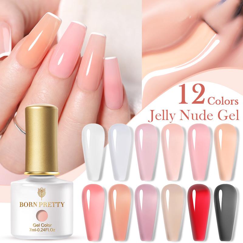 BORN PRETTY 7ML Jelly Nude Gel Nail Polish Soak Off Semitransparent UV LED/Lamp Gel Varnish Manicure
BORN PRETTY 7ML Jelly Nude Gel Nail Polish Soak Off Semitransparent UV LED/Lamp Gel Varnish Manicure
