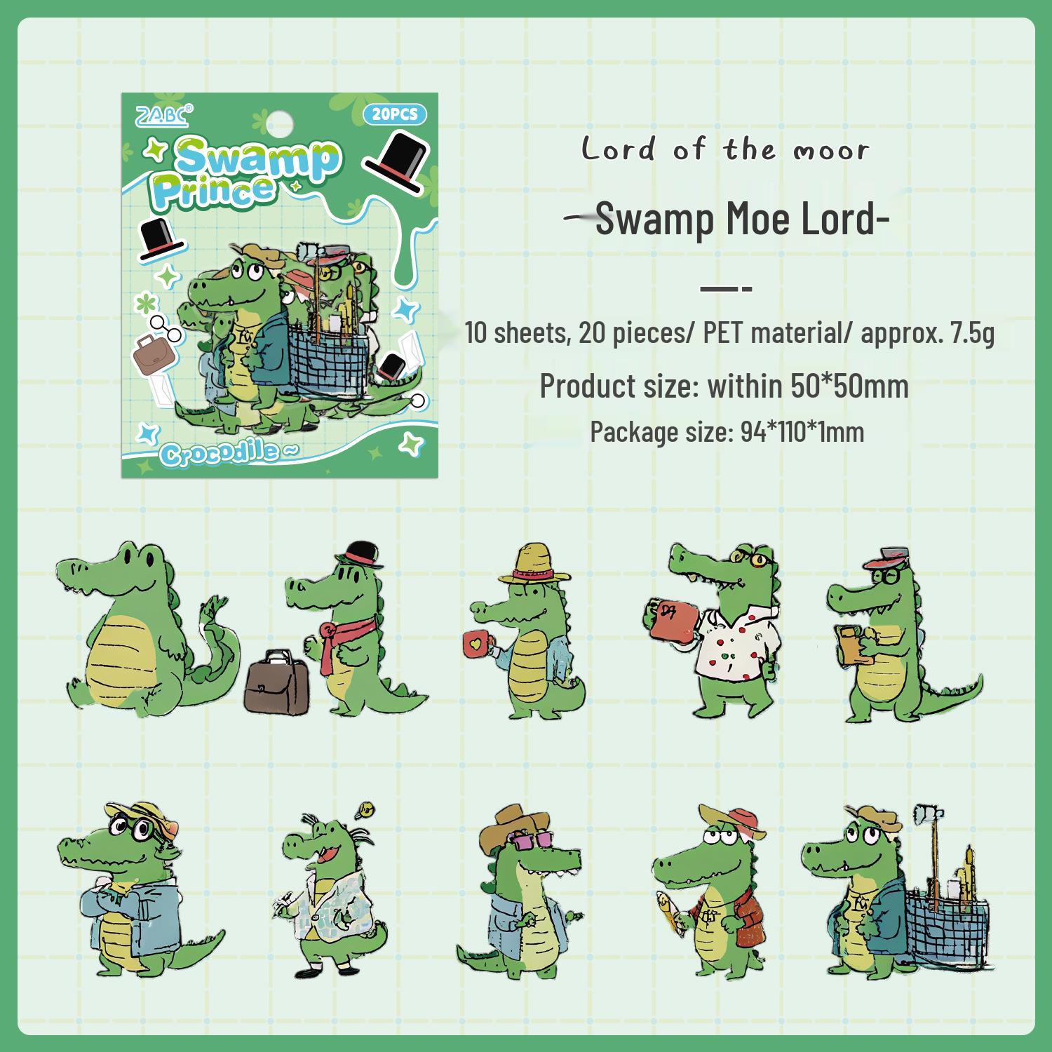 ZABC Animal Fantasy Journal Sticker Pack
ZABC Animal Fantasy Journal Sticker Pack