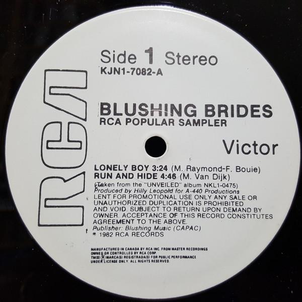 12inch Record BLUSHING BRIDES RCA Popular Sampler KJN17082 RCA Victor 1982 Canada Rock Used
12inch Record BLUSHING BRIDES RCA Popular Sampler KJN17082 RCA Victor 1982 Canada Rock Used
