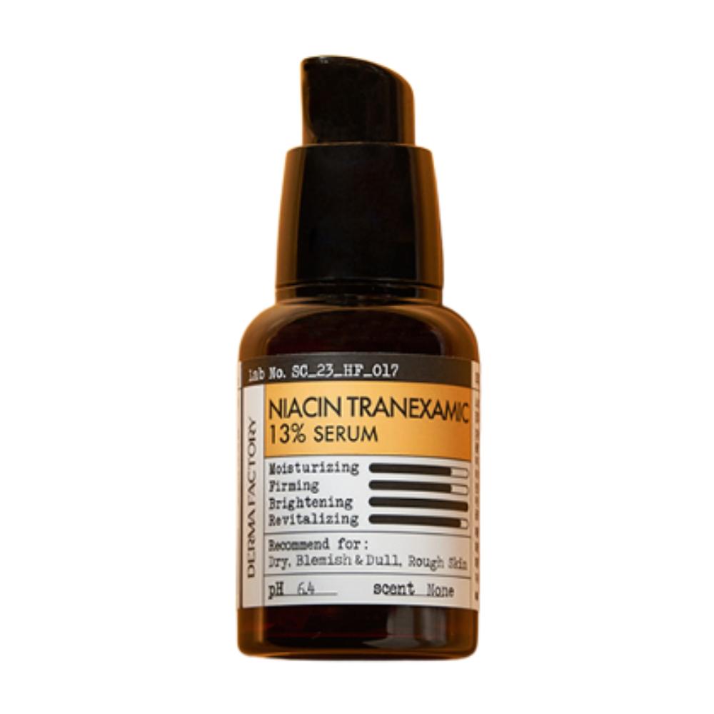 Derma Factory Niacinamide & Tranexamic Acid 13% Serum 30ml
Derma Factory Niacinamide & Tranexamic Acid 13% Serum 30ml